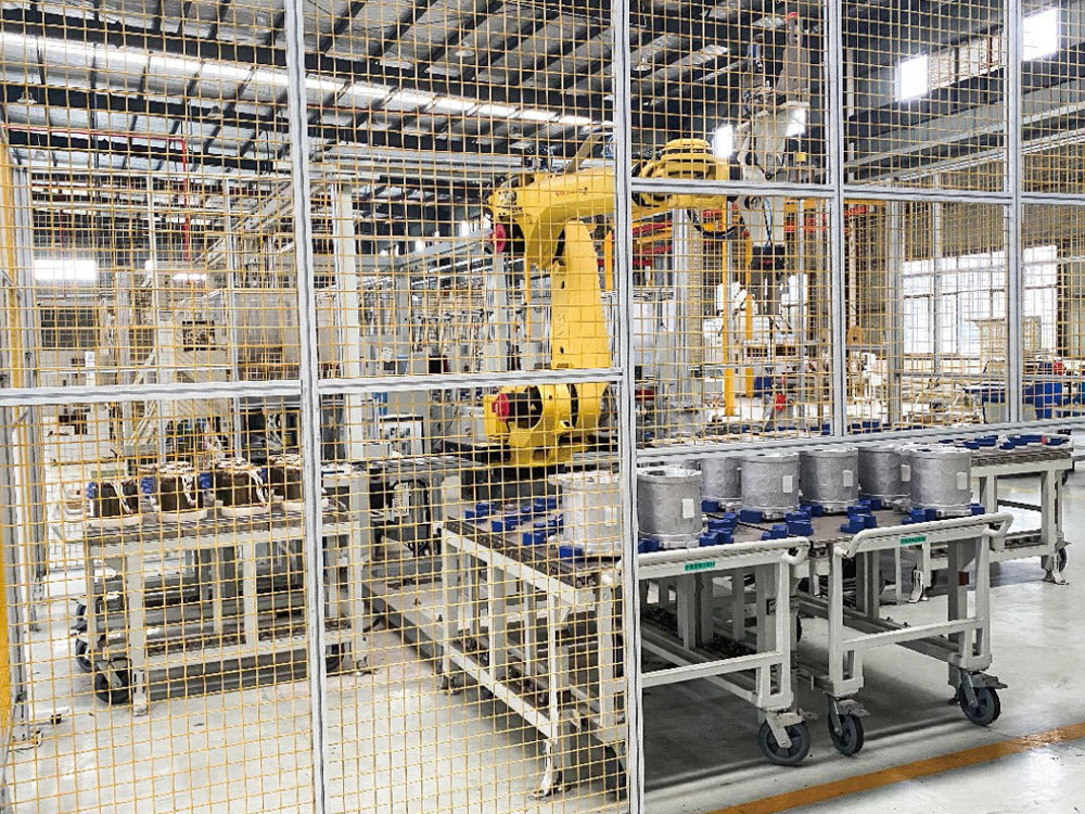 定子热装机器人