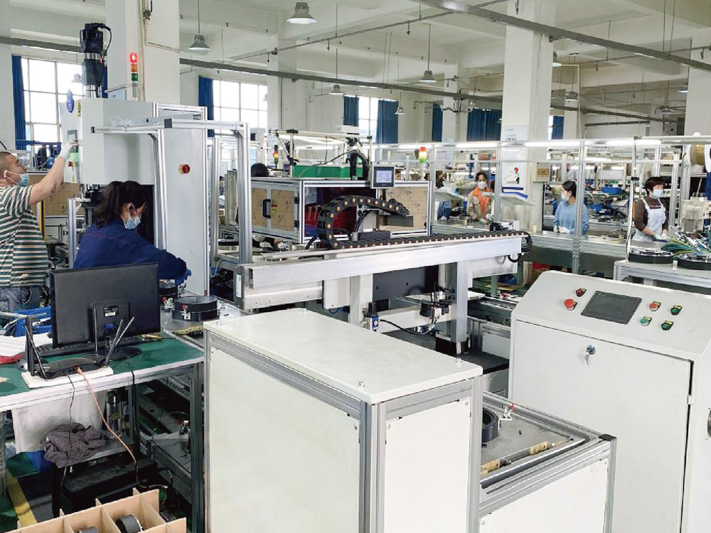 轮毂电机装配线