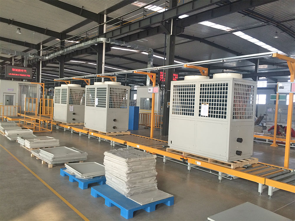 10~25P热泵生产线